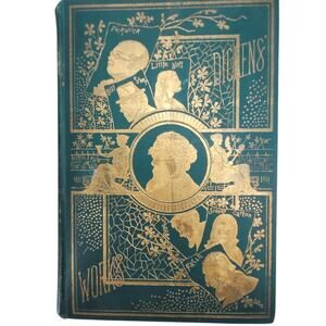 Charles Dickens Volume Four Hardcover Classic Literature‎ Timeless